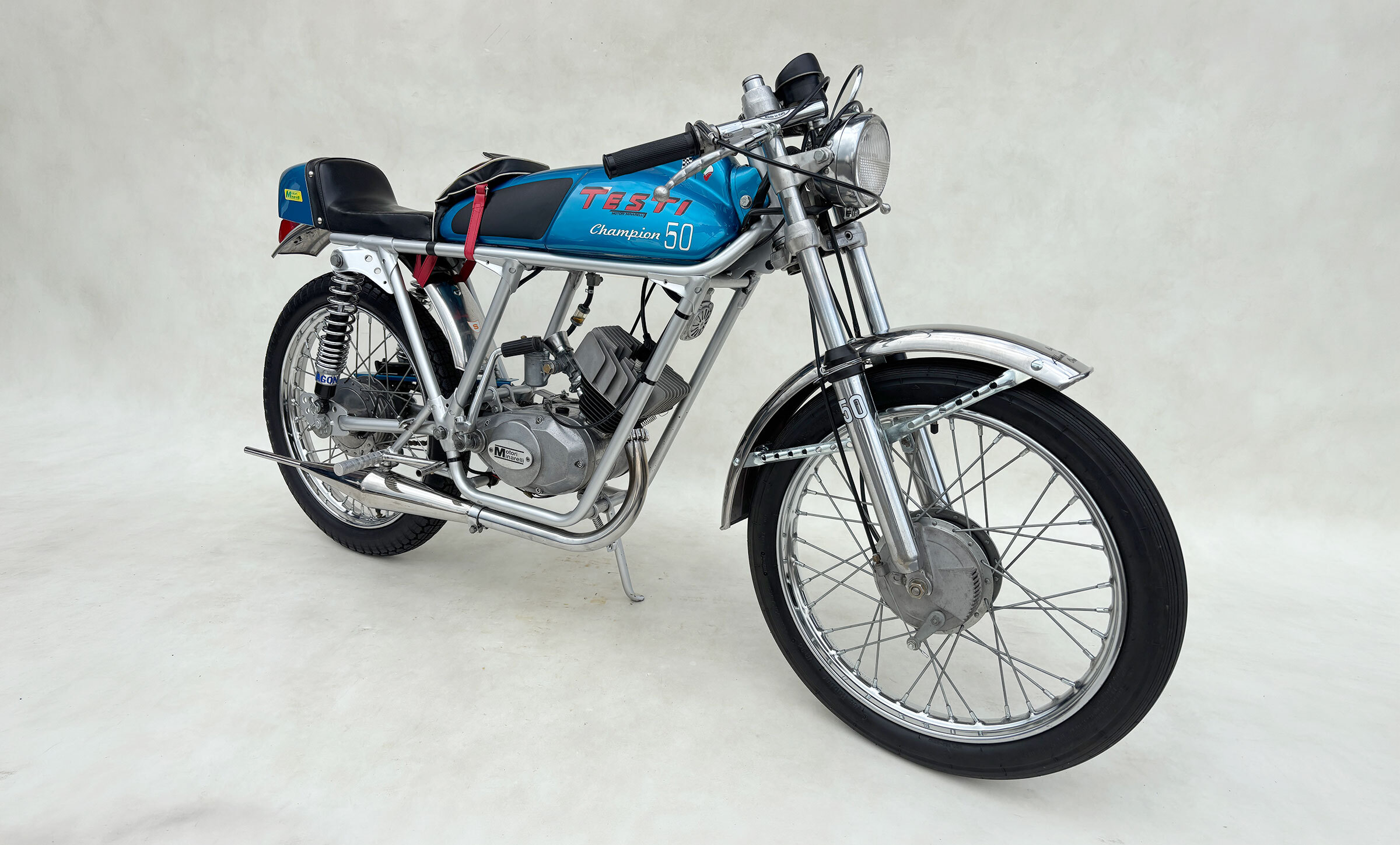 Testi Champion blauw voetv 1973 3